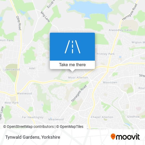 Tynwald Gardens map