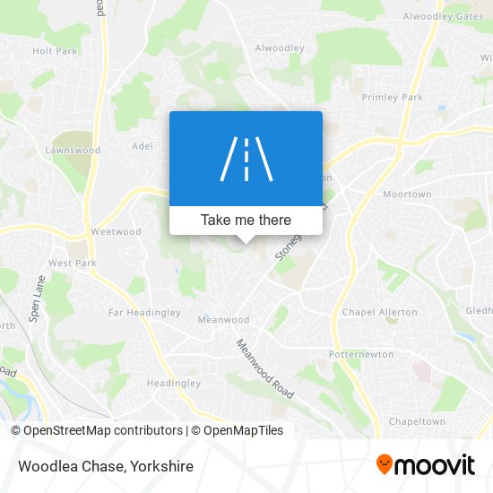 Woodlea Chase map