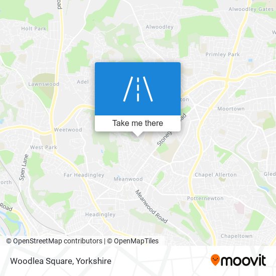 Woodlea Square map