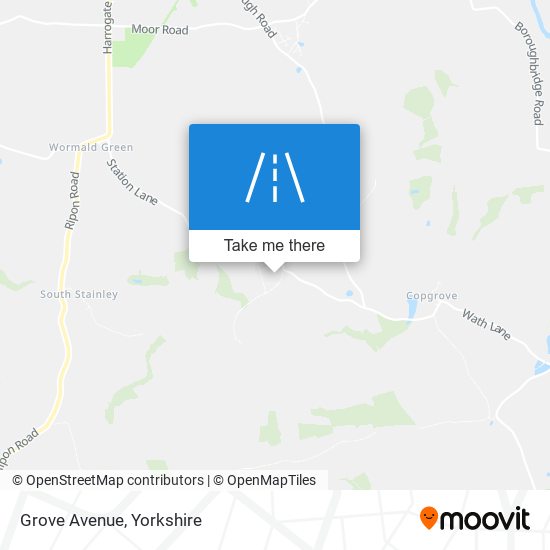 Grove Avenue map