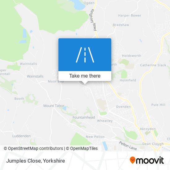 Jumples Close map
