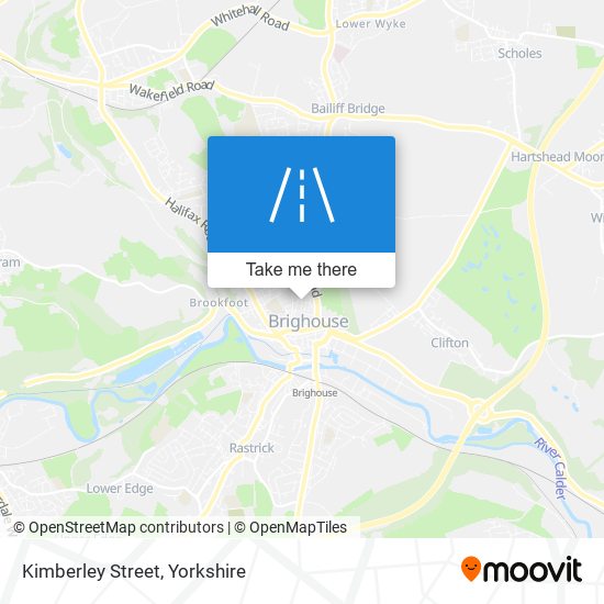 Kimberley Street map