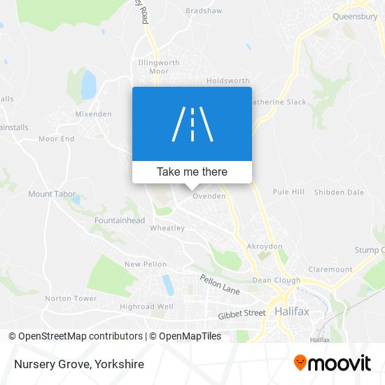 Nursery Grove map