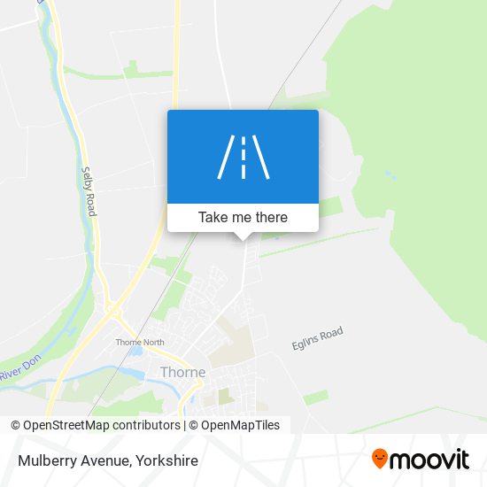 Mulberry Avenue map