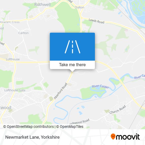 Newmarket Lane map