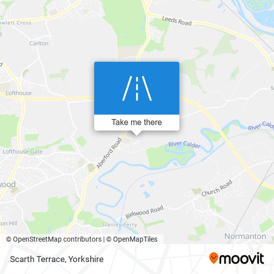 Scarth Terrace map