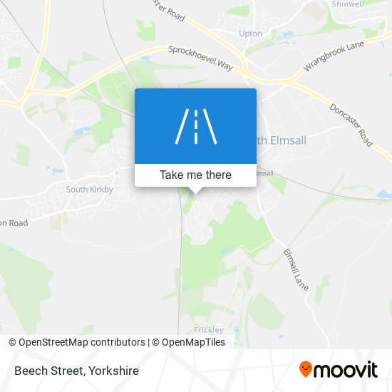 Beech Street map