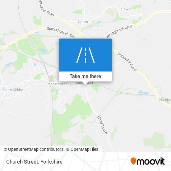 Church Street map