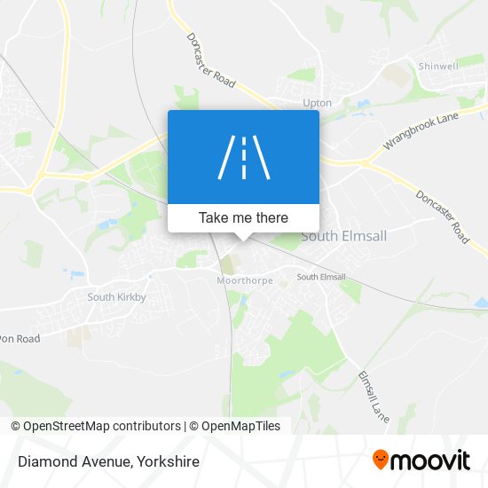 Diamond Avenue map