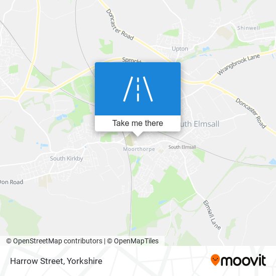 Harrow Street map