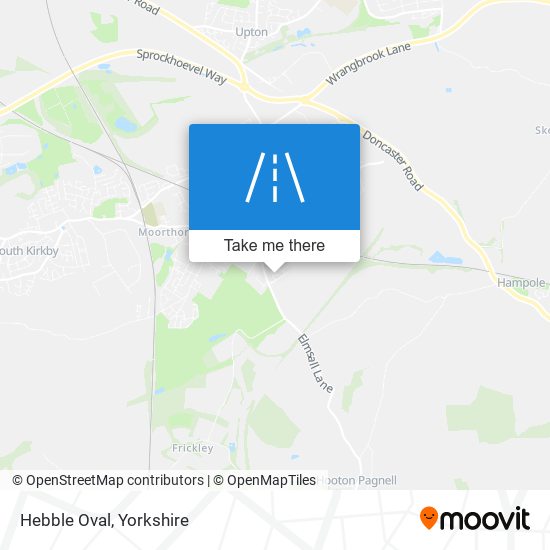 Hebble Oval map