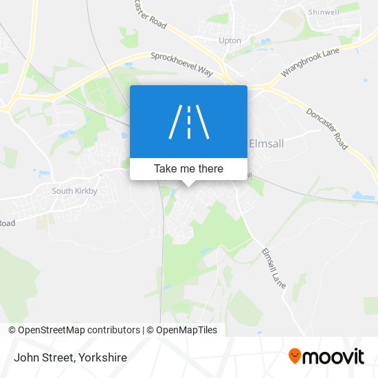 John Street map