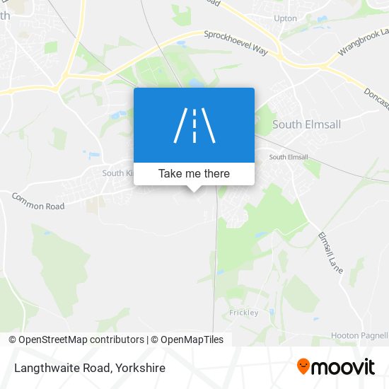 Langthwaite Road map