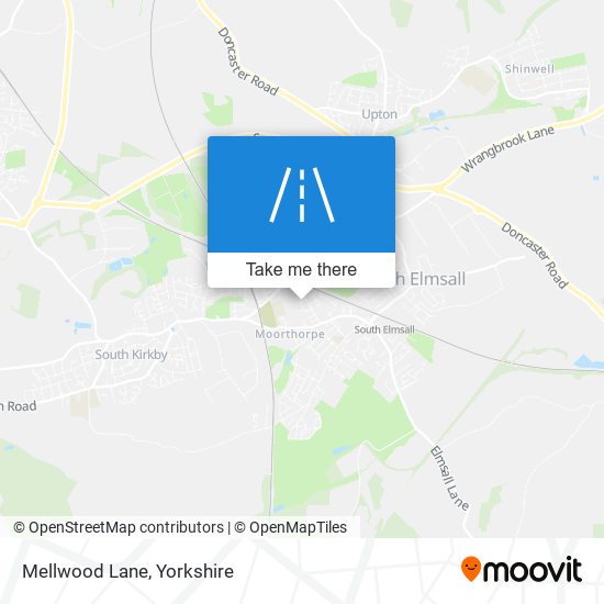 Mellwood Lane map