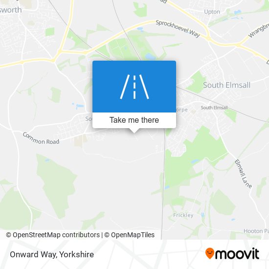 Onward Way map
