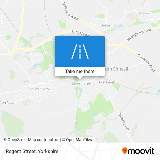 Regent Street map