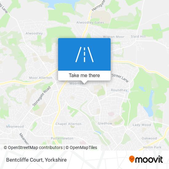 Bentcliffe Court map