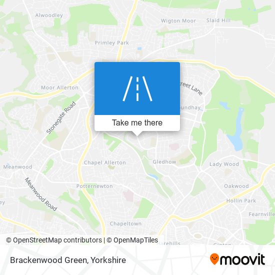 Brackenwood Green map