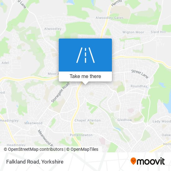 Falkland Road map