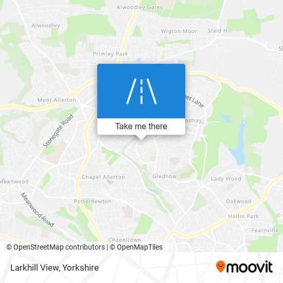 Larkhill View map