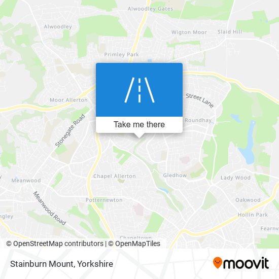 Stainburn Mount map