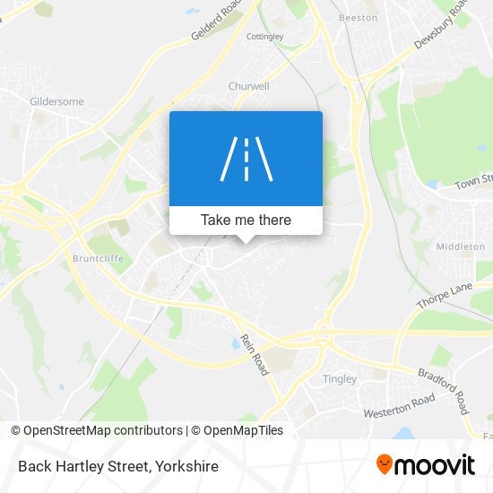 Back Hartley Street map