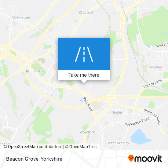 Beacon Grove map