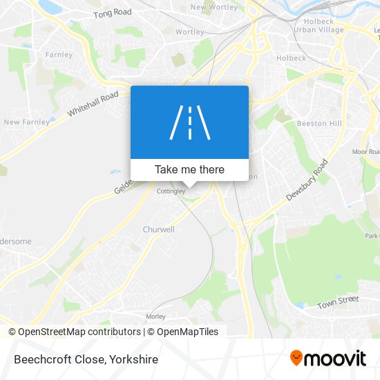 Beechcroft Close map