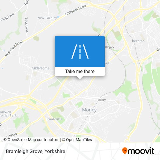 Bramleigh Grove map
