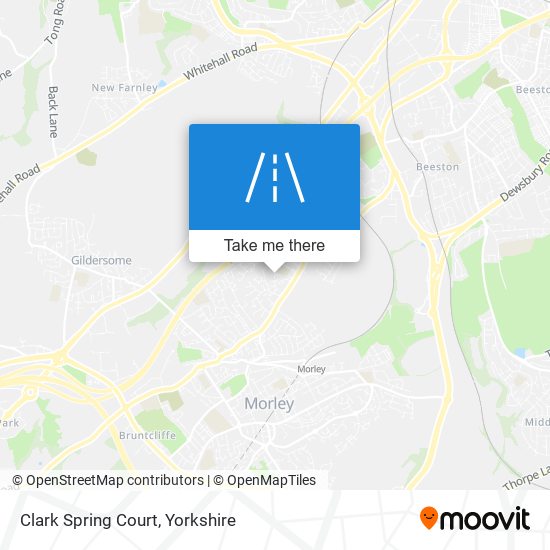 Clark Spring Court map