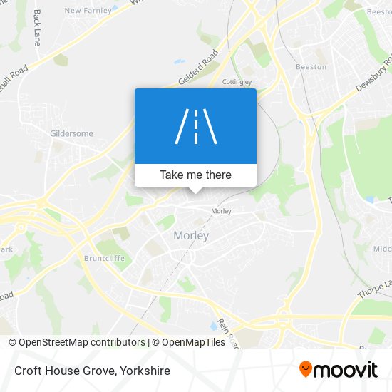 Croft House Grove map