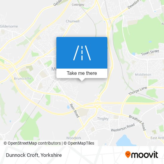 Dunnock Croft map
