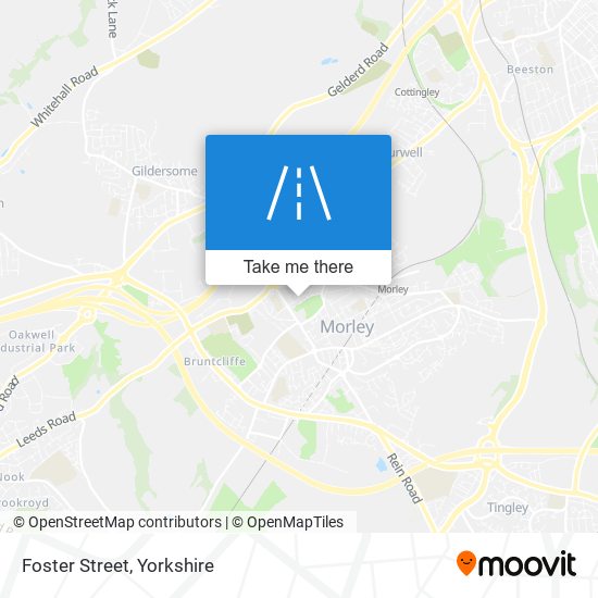 Foster Street map
