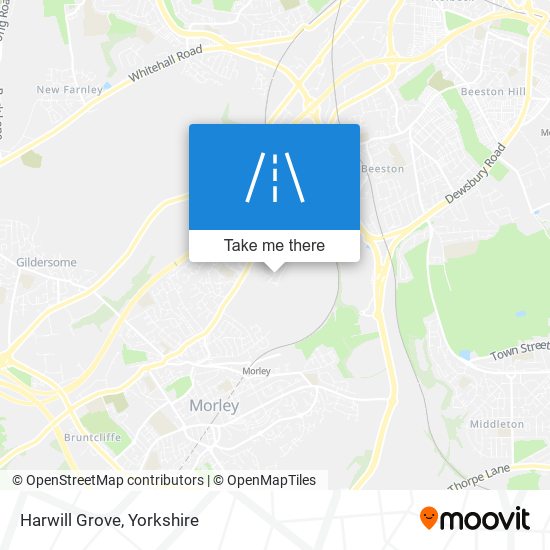 Harwill Grove map