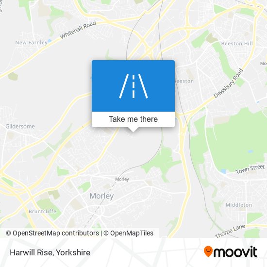 Harwill Rise map