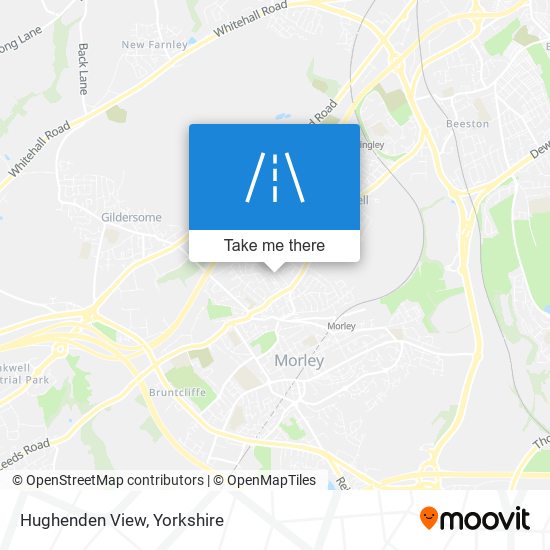Hughenden View map