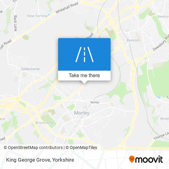 King George Grove map