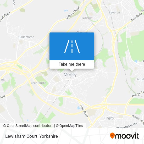 Lewisham Court map