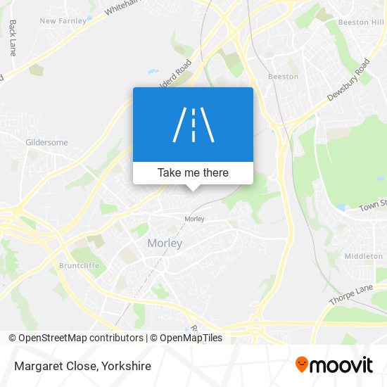 Margaret Close map