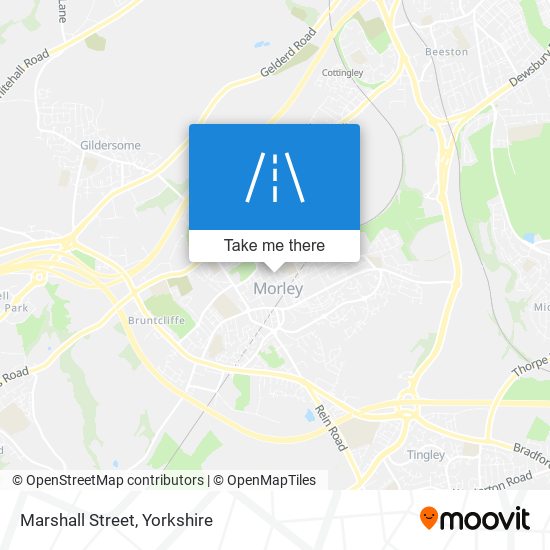 Marshall Street map