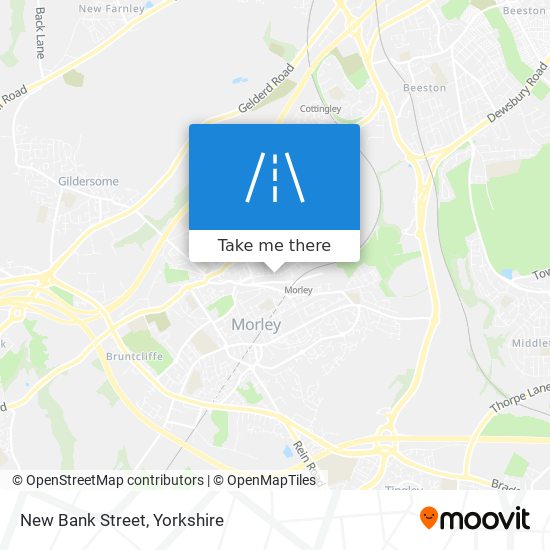 New Bank Street map