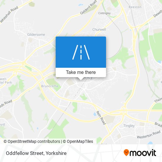 Oddfellow Street map