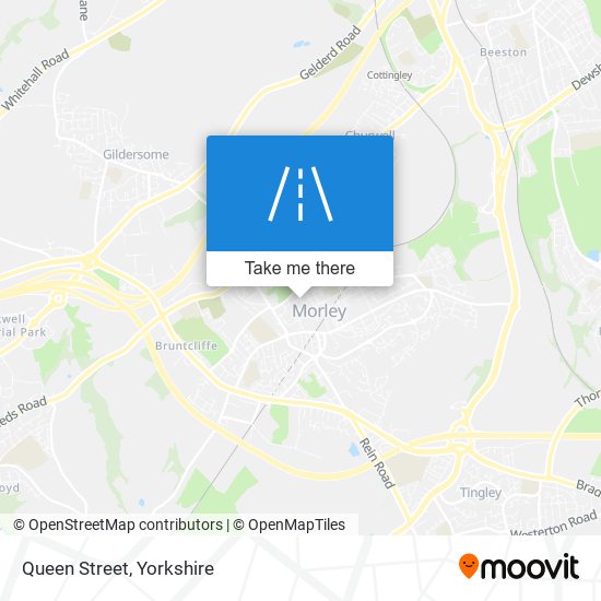 Queen Street map