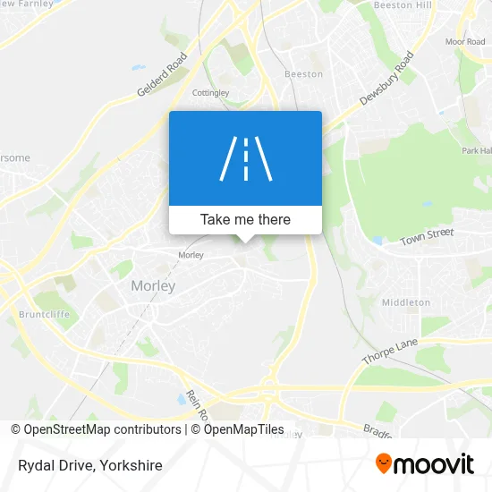 Rydal Drive map
