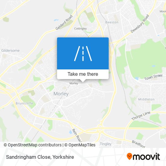 Sandringham Close map