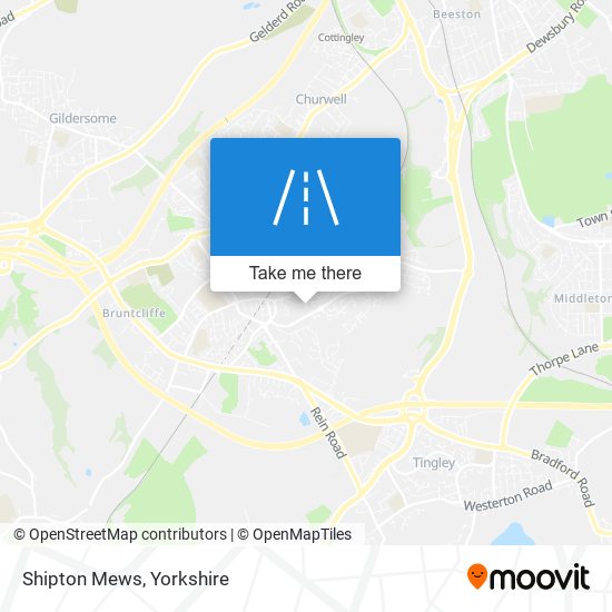 Shipton Mews map