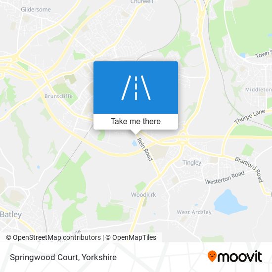 Springwood Court map