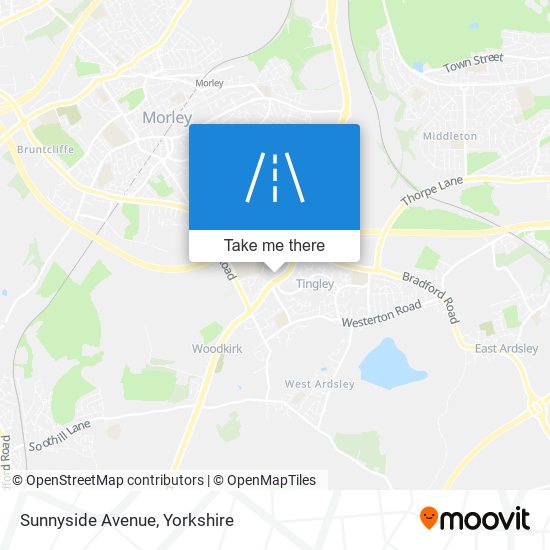 Sunnyside Avenue map
