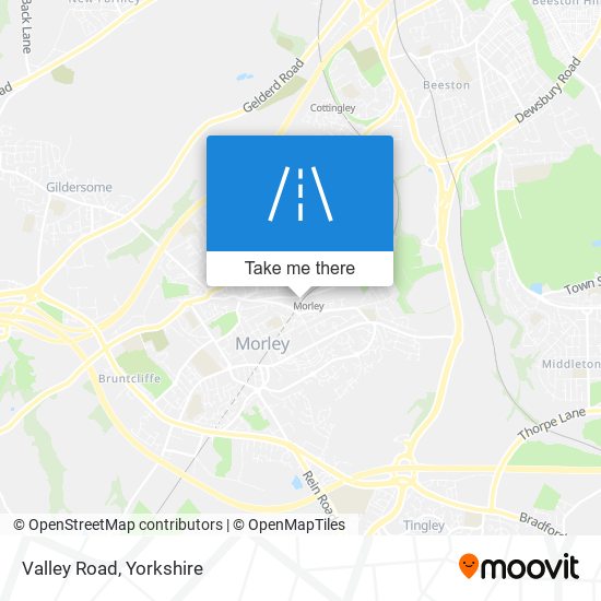 Valley Road map