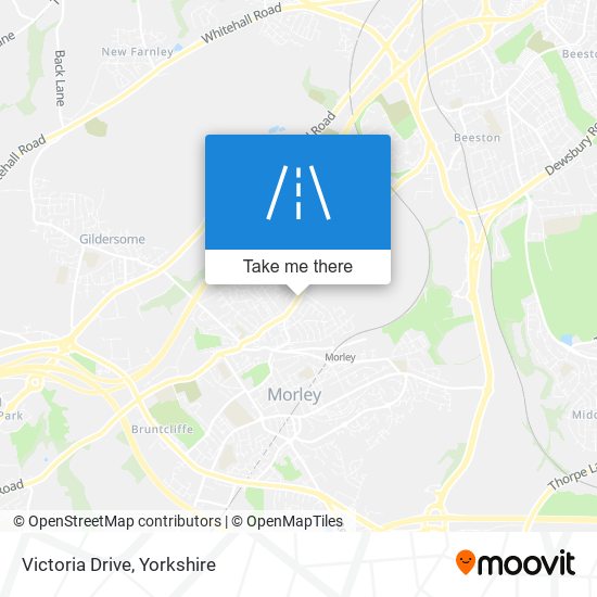 Victoria Drive map